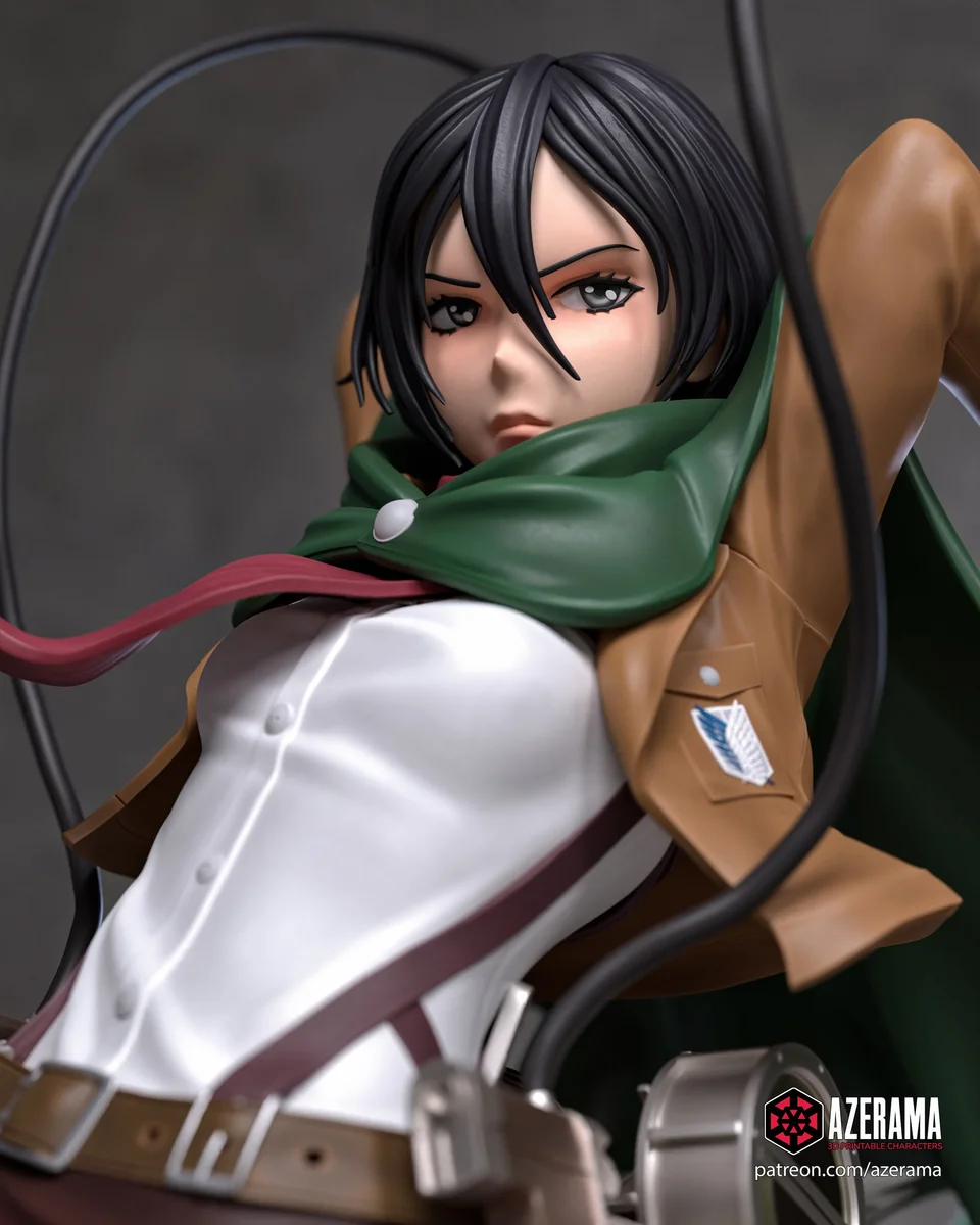 Survey Corps Soldier 1 | Fan Art | 3D Printed Resin Model Garage Kit | *Un-Painted* | Azerama