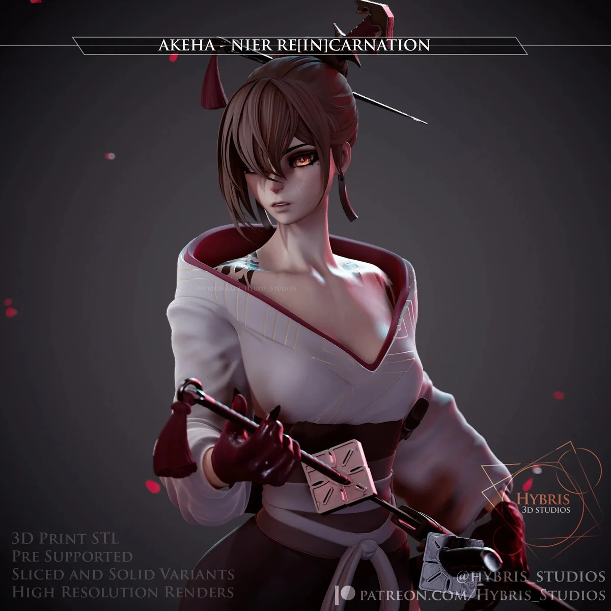 The Assassin | Fan Art | 3D Printed Resin Model Garage Kit | *Un-Painted* | Hybris Studio