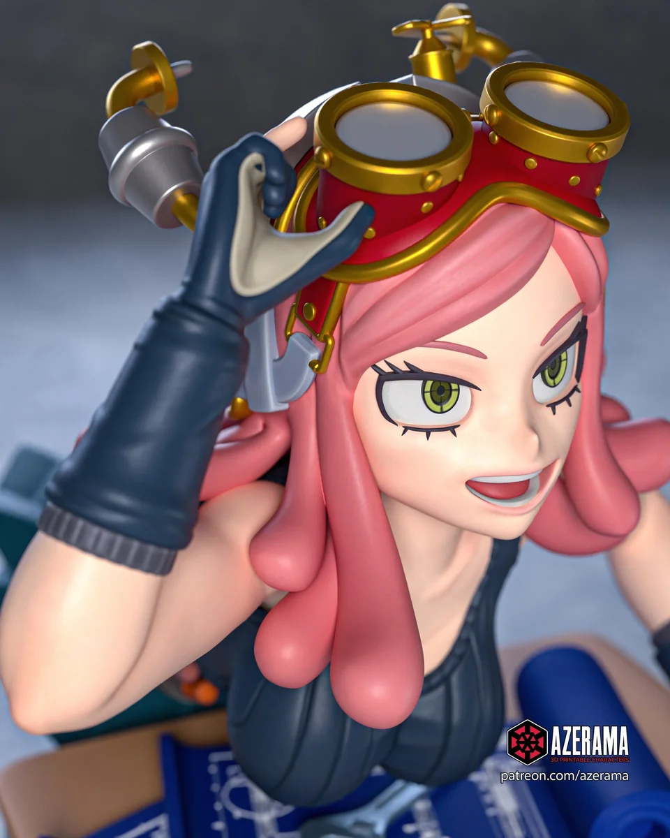 Expert Inventor | Fan Art | 3D Printed Resin Model Garage Kit | *Un-Painted* | Azerama