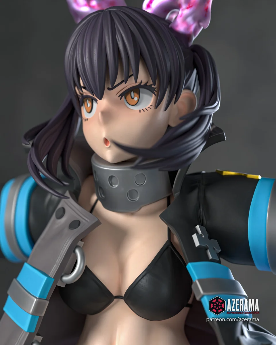 Tamaki | Fan Art | 3D Printed Resin Model Garage Kit | *Un-Painted* | Azerama