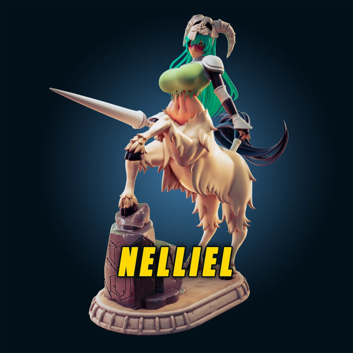 Nel | Fan Art | 3D Printed Resin Model Garage Kit | *Un-Painted* | Officer Rhu