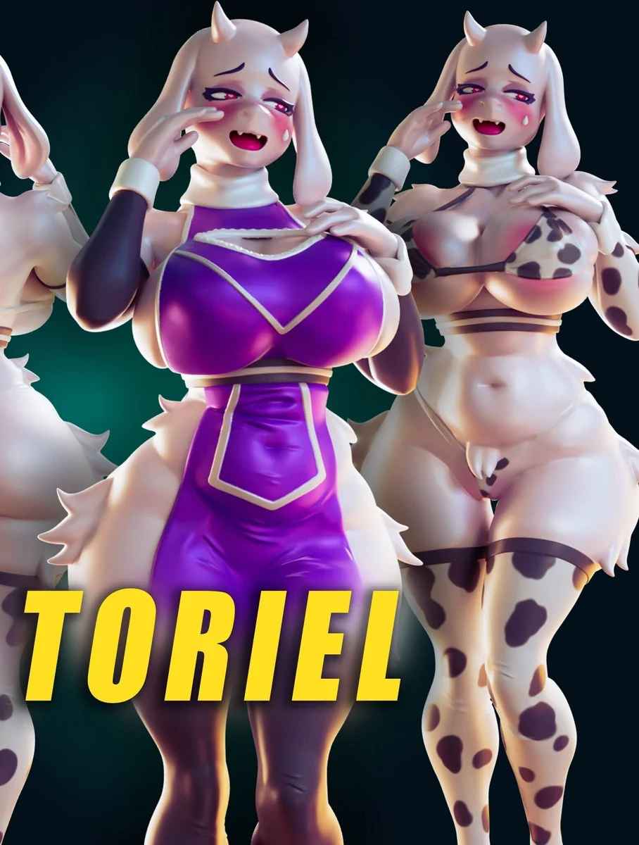 Goat Mom | Fan Art | 3D Printed Resin Model Garage Kit | *Un-Painted* | Officer Rhu