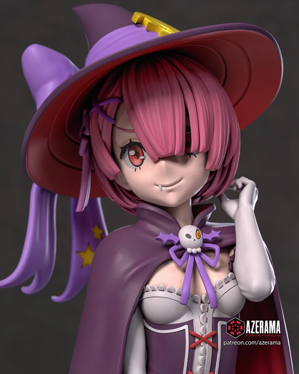 Spooky Ram | Fan Art | 3D Printed Resin Model Garage Kit | *Un-Painted* | Azerama
