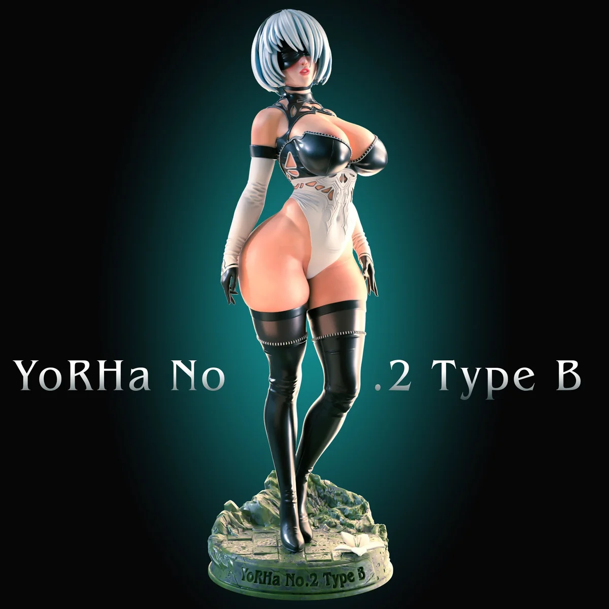 Battle Android | Fan Art | 3D Printed Resin Model Garage Kit | *Un-Painted* | Officer Rhu