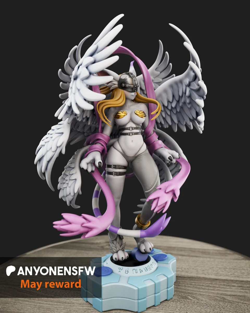 High Angel | Fan Art | 3D Printed Resin Model Garage Kit | *Un-Painted* | AnyoneNSFW