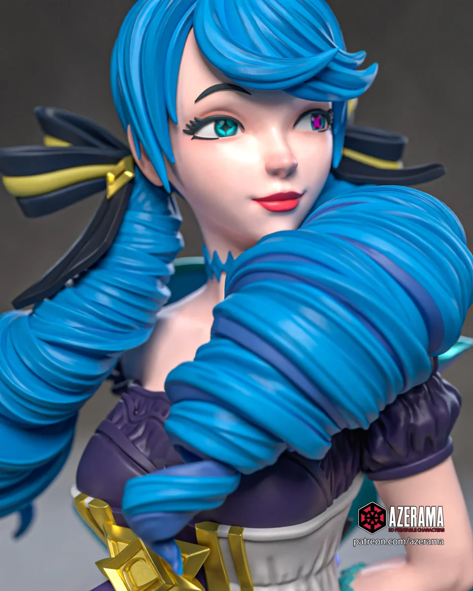 Gwen | Fan Art | 3D Printed Resin Model Garage Kit | *Un-Painted* | Azerama
