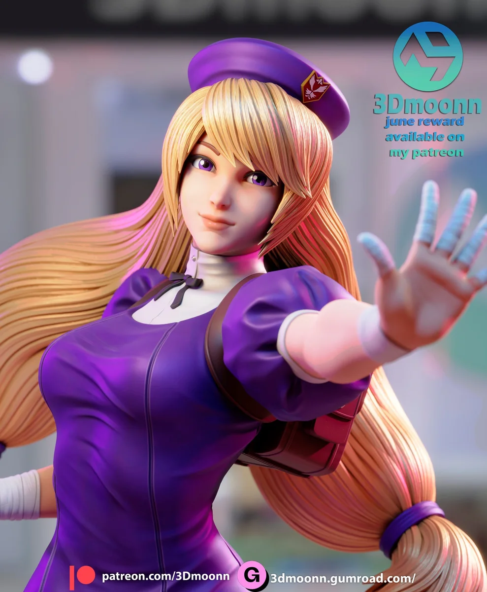 Sumo Girl | Fan Art | 3D Printed Resin Model Garage Kit | *Un-Painted* | 3DMoon