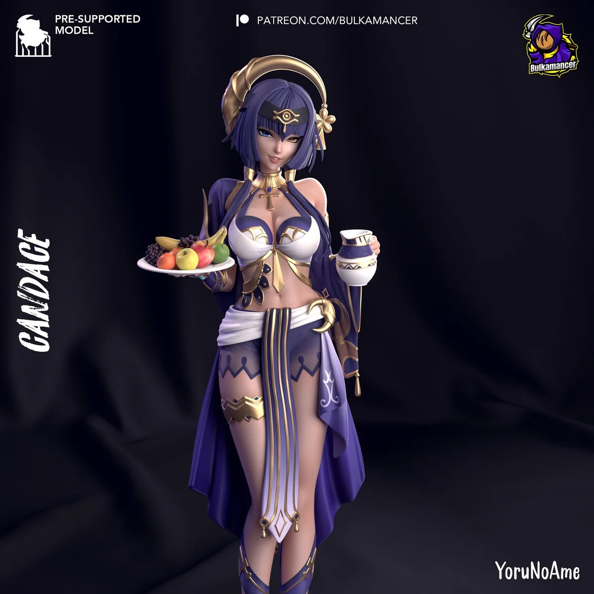Candace | Fan Art | 3D Printed Resin Model Garage Kit | *Un-Painted* | Bulkamancer