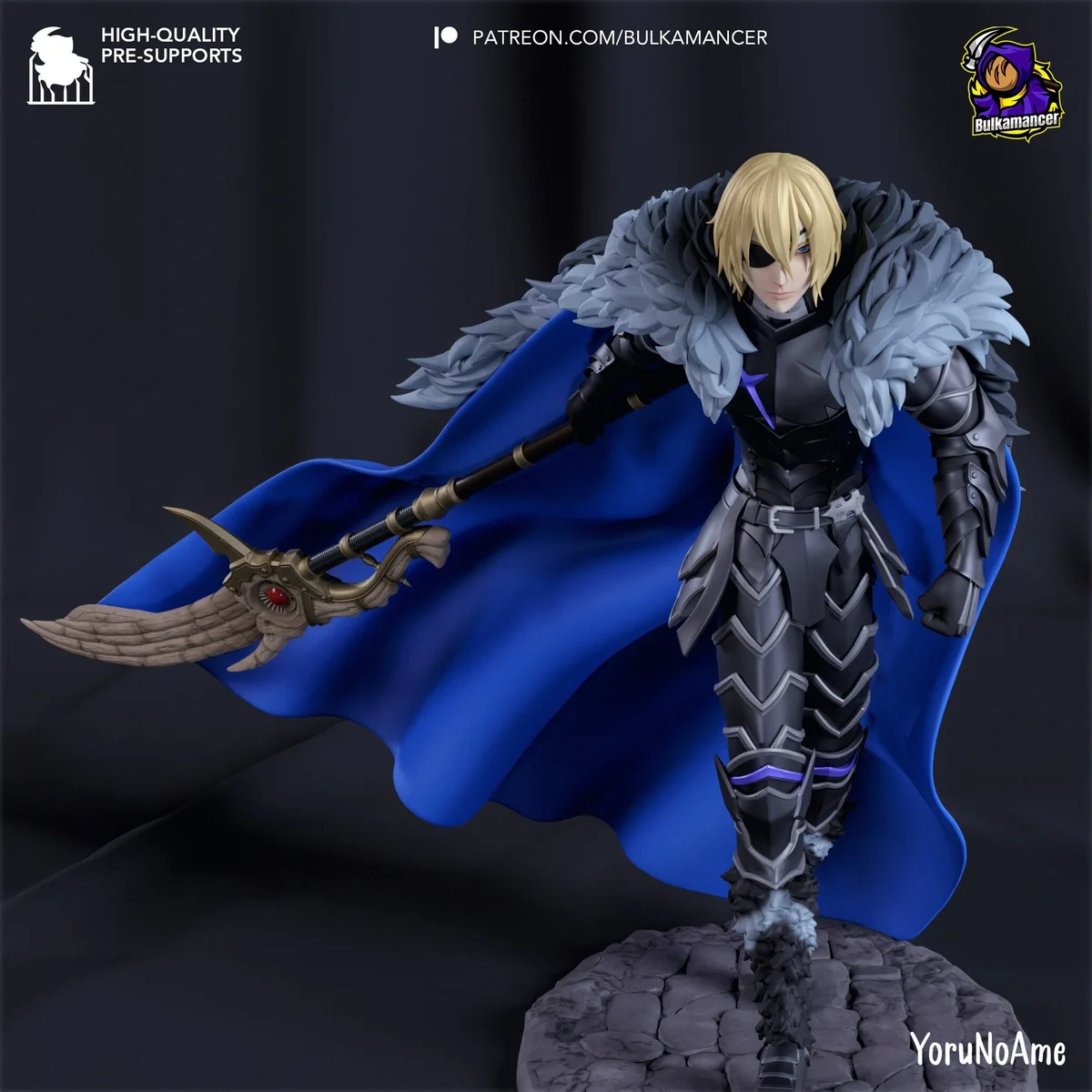 Dimitri | Fan Art | 3D Printed Resin Model Garage Kit | *Un-Painted* | Bulkamancer