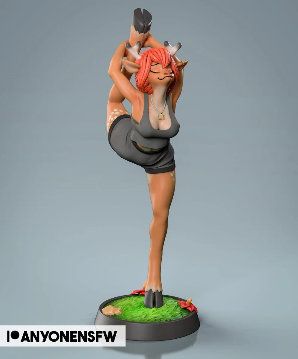 Dana Deer | Fan Art | 3D Printed Resin Model Garage Kit | *Un-Painted* | AnyoneNSFW