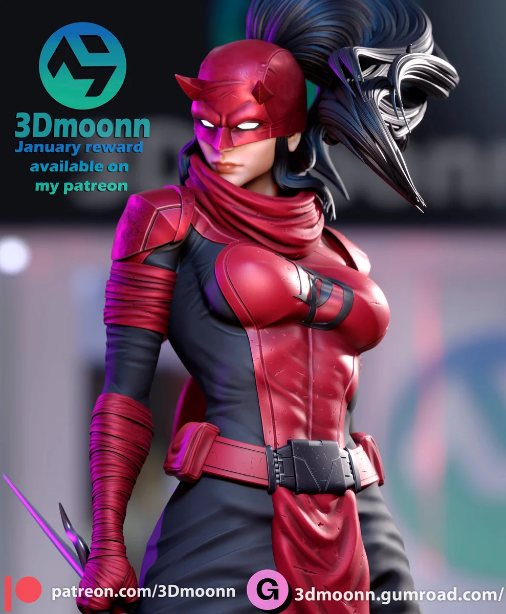 Merc Assassin | Fan Art | 3D Printed Resin Model Garage Kit | *Un-Painted* | 3DMoon
