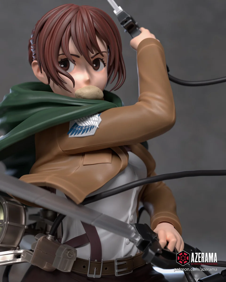 Survey Corps Soldier 2 | Fan Art | 3D Printed Resin Model Garage Kit | *Un-Painted* | Azerama
