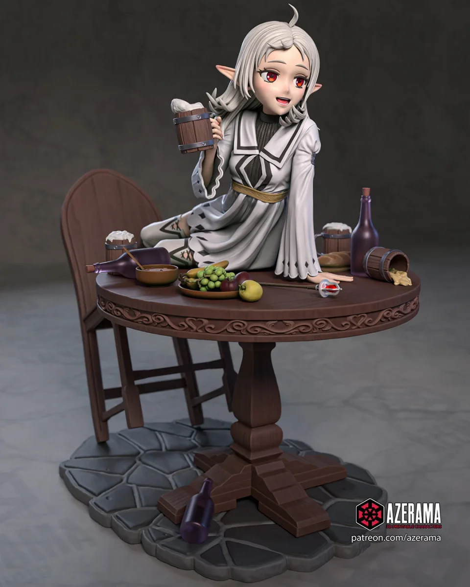 Sylphie | Fan Art | 3D Printed Resin Model Garage Kit | *Un-Painted* | Azerama