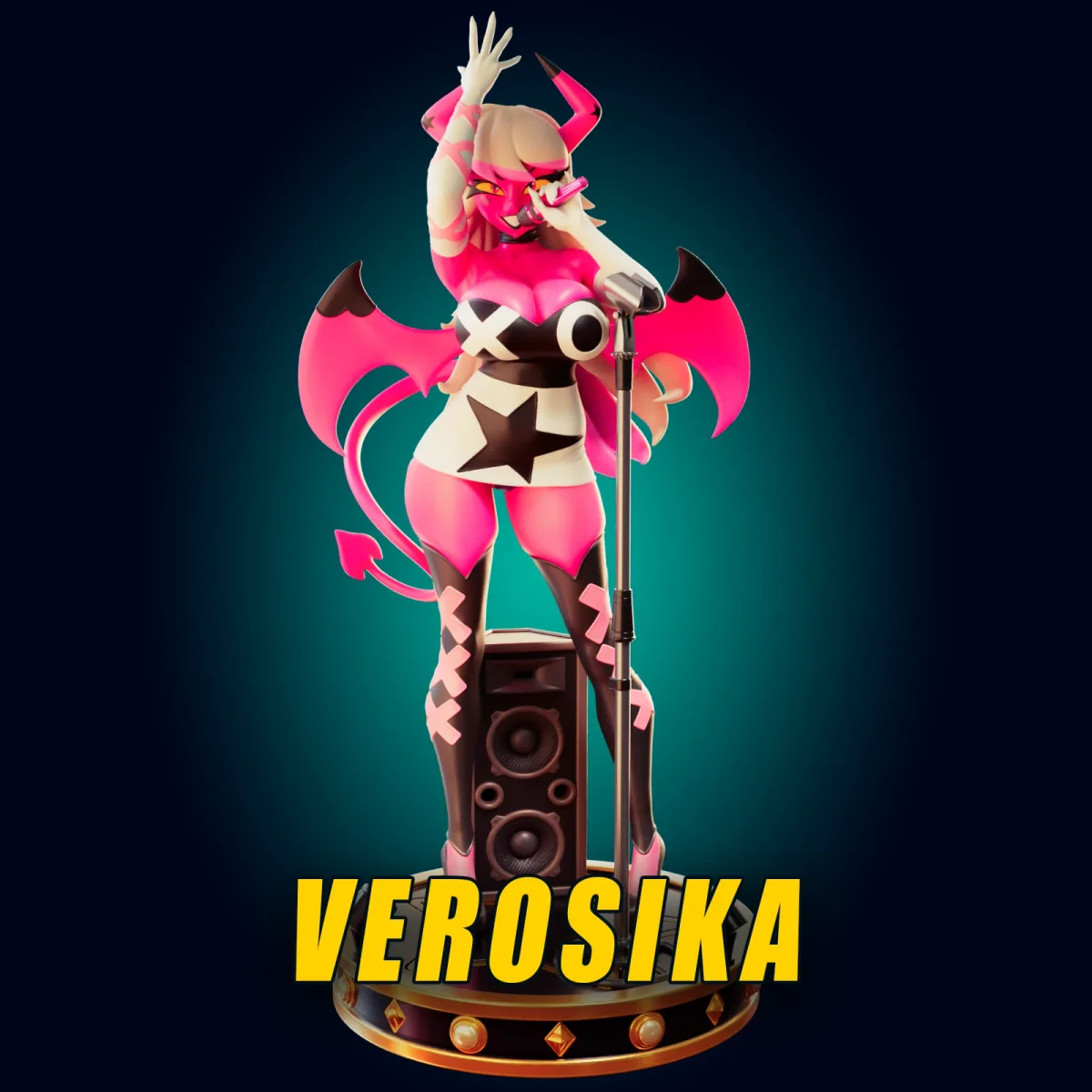 Verisoka | Fan Art | 3D Printed Resin Model Garage Kit | *Un-Painted* | Officer Rhu