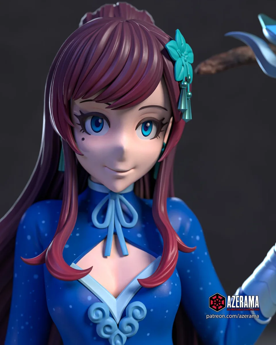 Aoi Haruka | Fan Art | 3D Printed Resin Model Garage Kit | *Un-Painted* | Azerama
