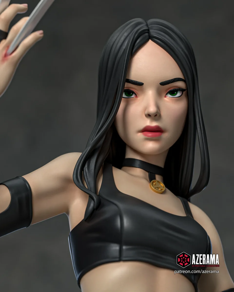 X-23 | Fan Art | 3D Printed Resin Model Garage Kit | *Un-Painted* | Azerama