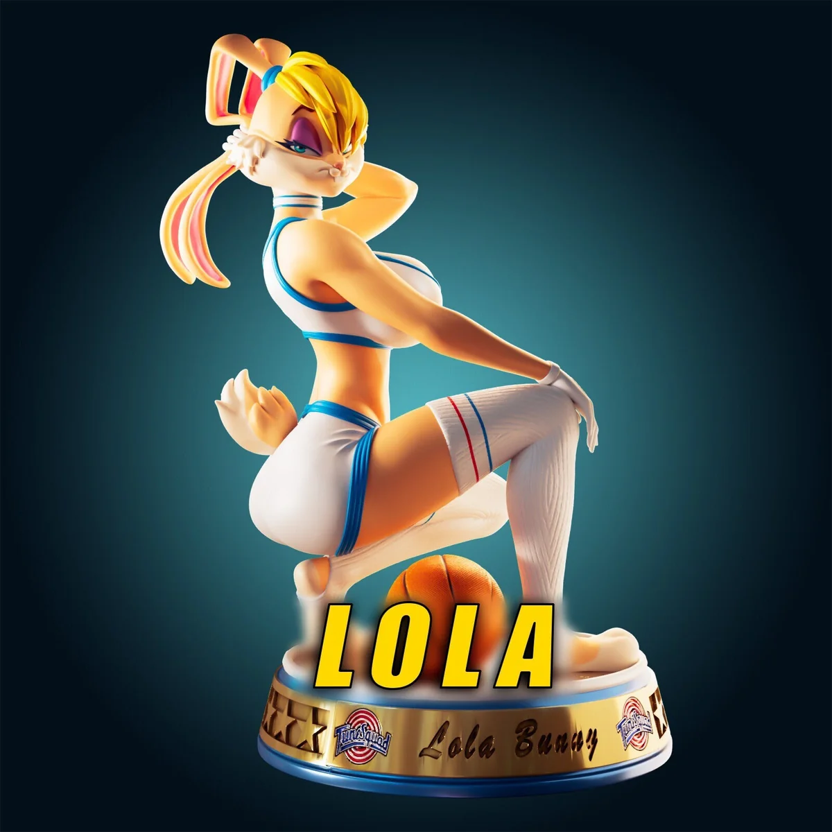Bunny Girl | Fan Art | 3D Printed Resin Model Garage Kit | *Un-Painted* | Officer Rhu