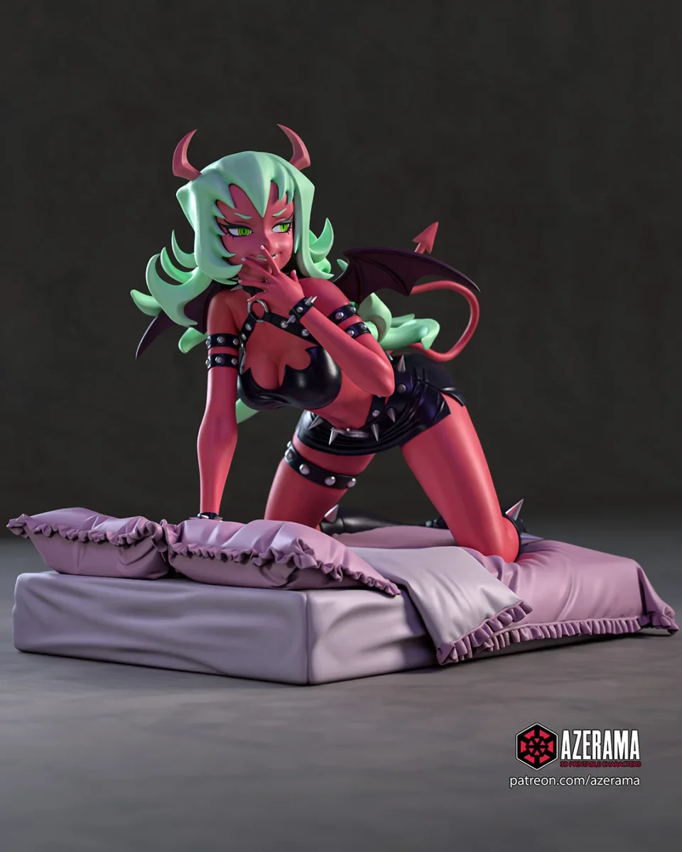 Scanty | Fan Art | 3D Printed Resin Model Garage Kit | *Un-Painted* | Azerama