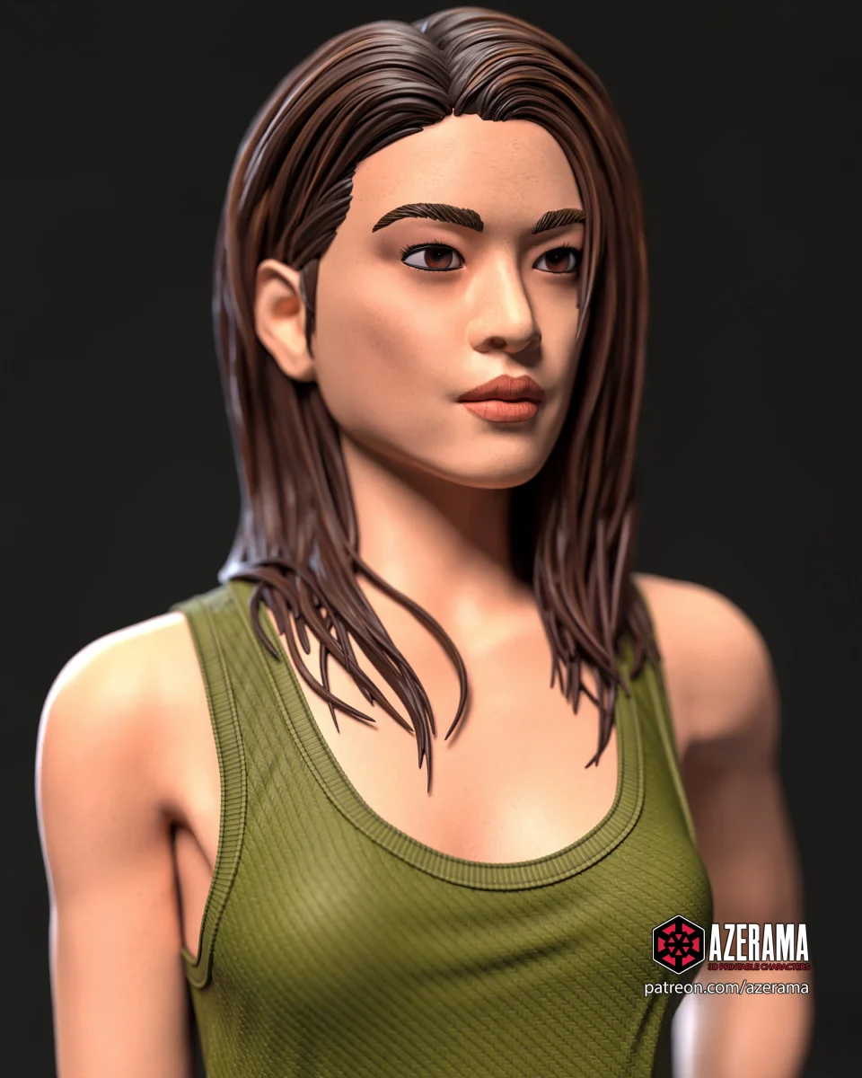 Kono | Fan Art | 3D Printed Resin Model Garage Kit | *Un-Painted* | Azerama