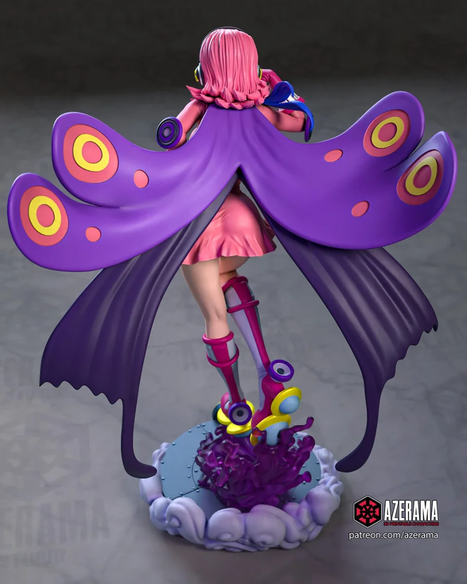 Vinsmoke Reiju | Fan Art | 3D Printed Resin Model Garage Kit | *Un-Painted* | Azerama 3