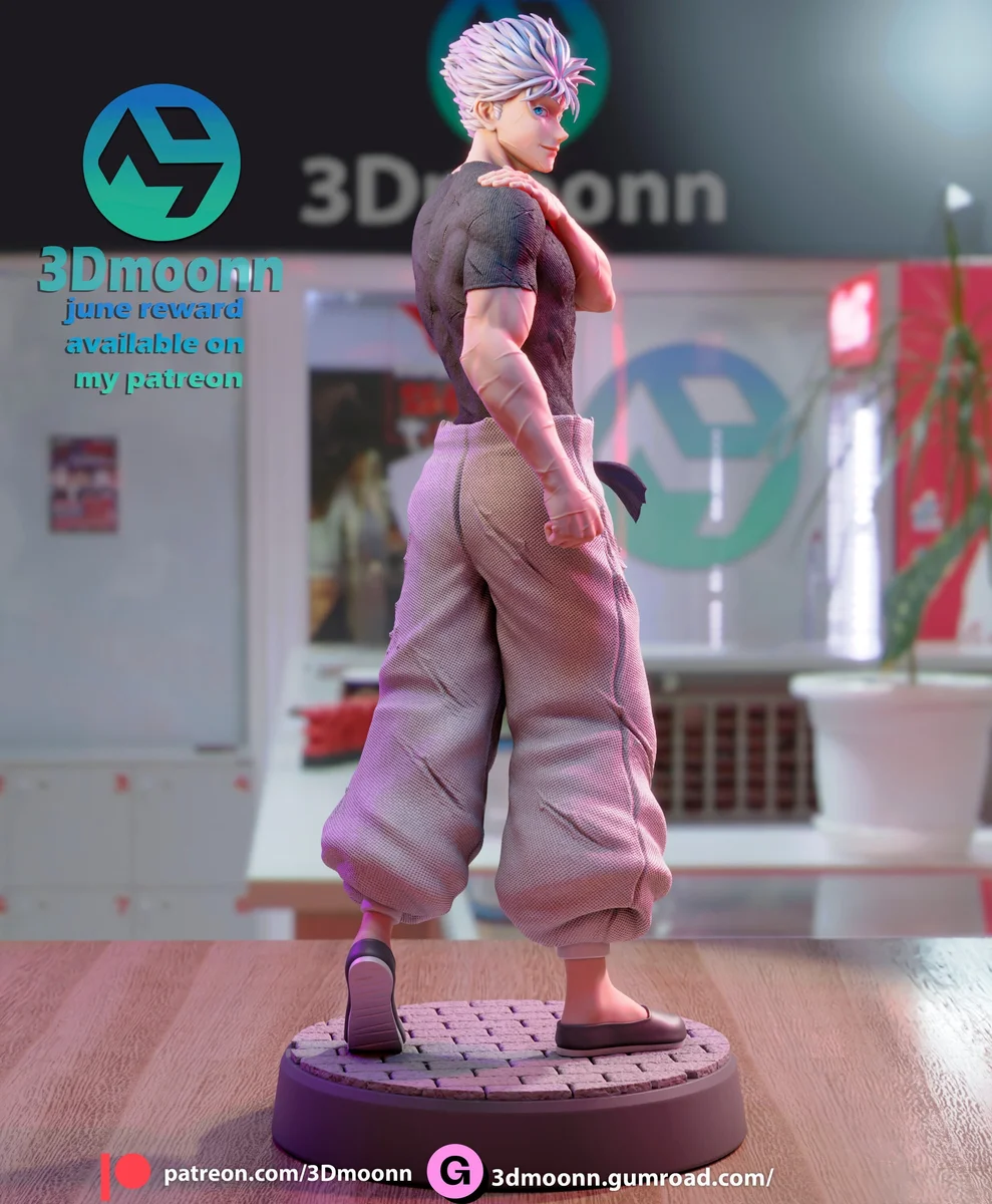 Gogo | Fan Art | 3D Printed Resin Model Garage Kit | *Un-Painted* | 3DMoon