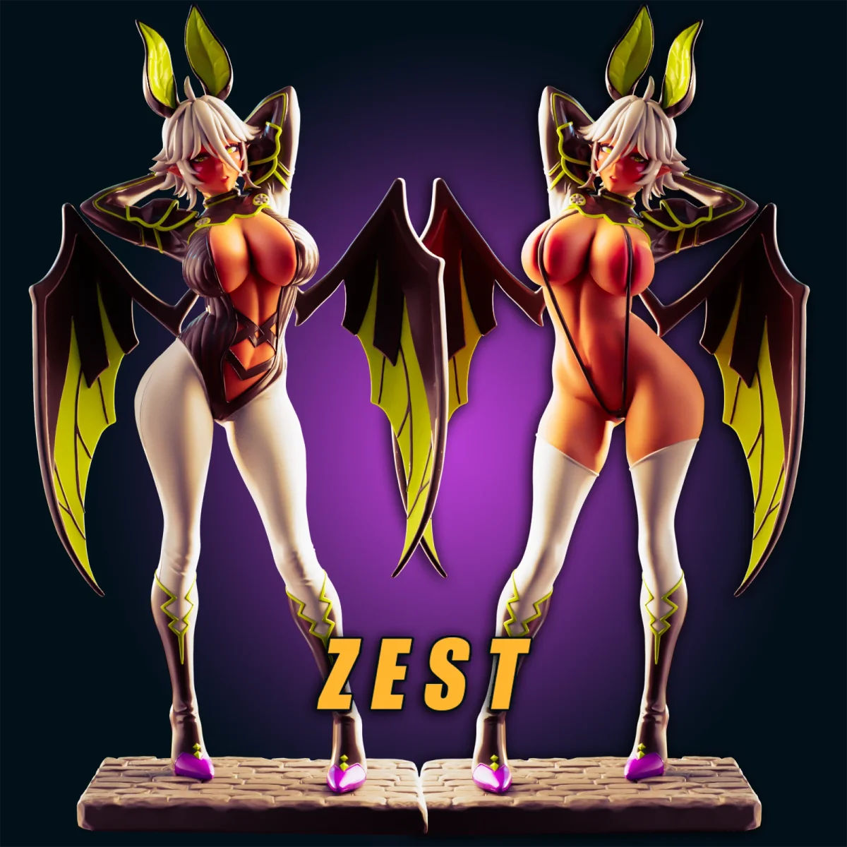 Zest | Fan Art | 3D Printed Resin Model Garage Kit | *Un-Painted* | Officer Rhu